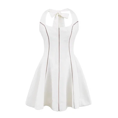 Kantar - mini sukienka z szyciem z szwami